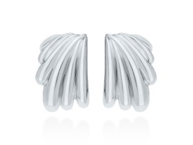 Ohrringe Eclat maxi  in silber