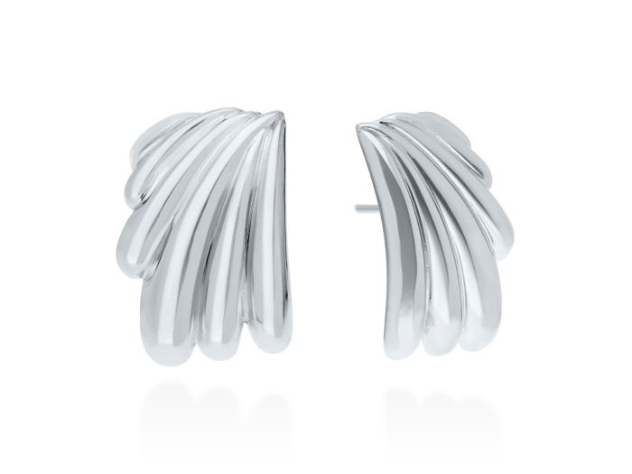 Earrings Eclat maxi  in silver