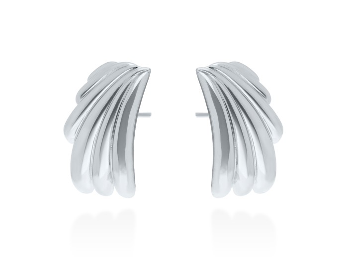 Ohrringe Eclat maxi  in silber