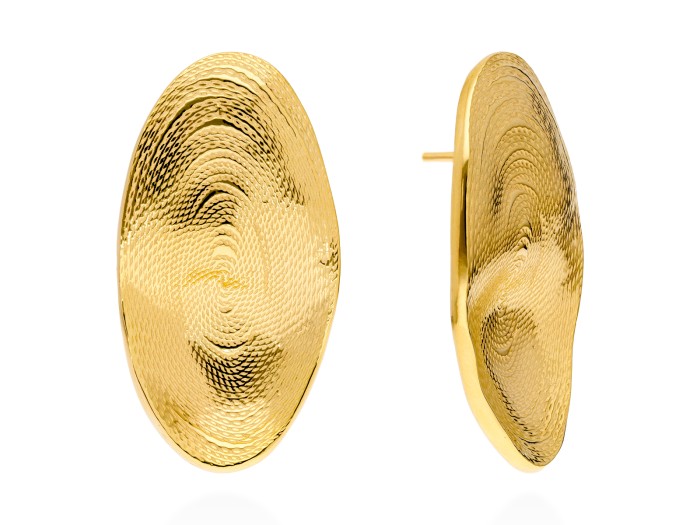 Pendientes ST. TROPEZ  en plata dorada