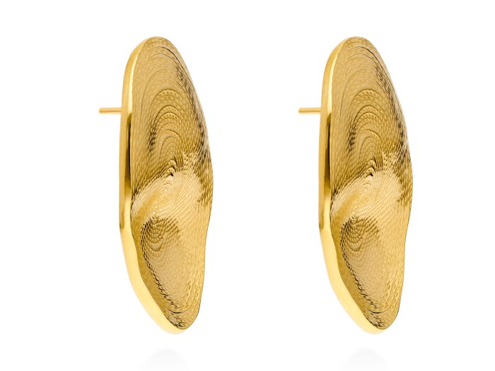 Earrings ST. TROPEZ  in golden silver