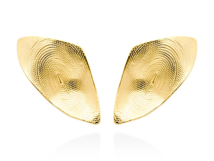 Pendientes ST. TROPEZ  en plata dorada